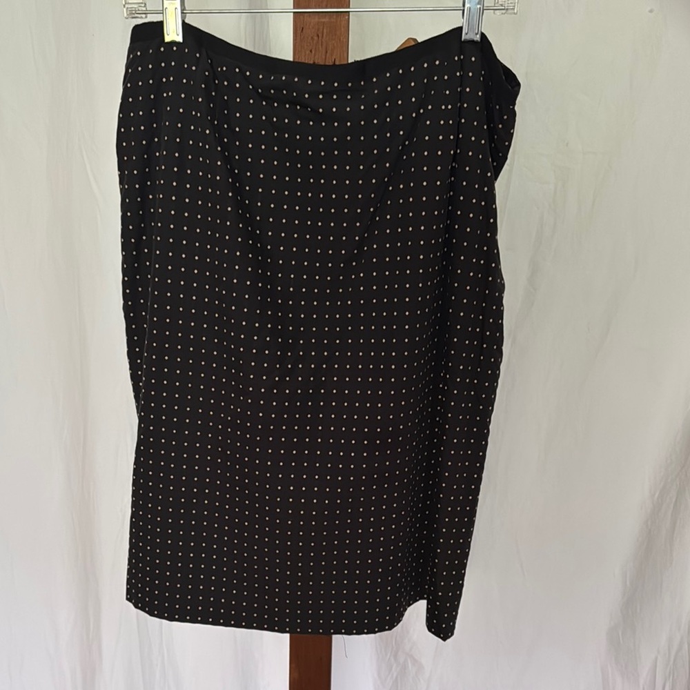 Kate Hill Black Pencil Skirt Knee-Length Workwear